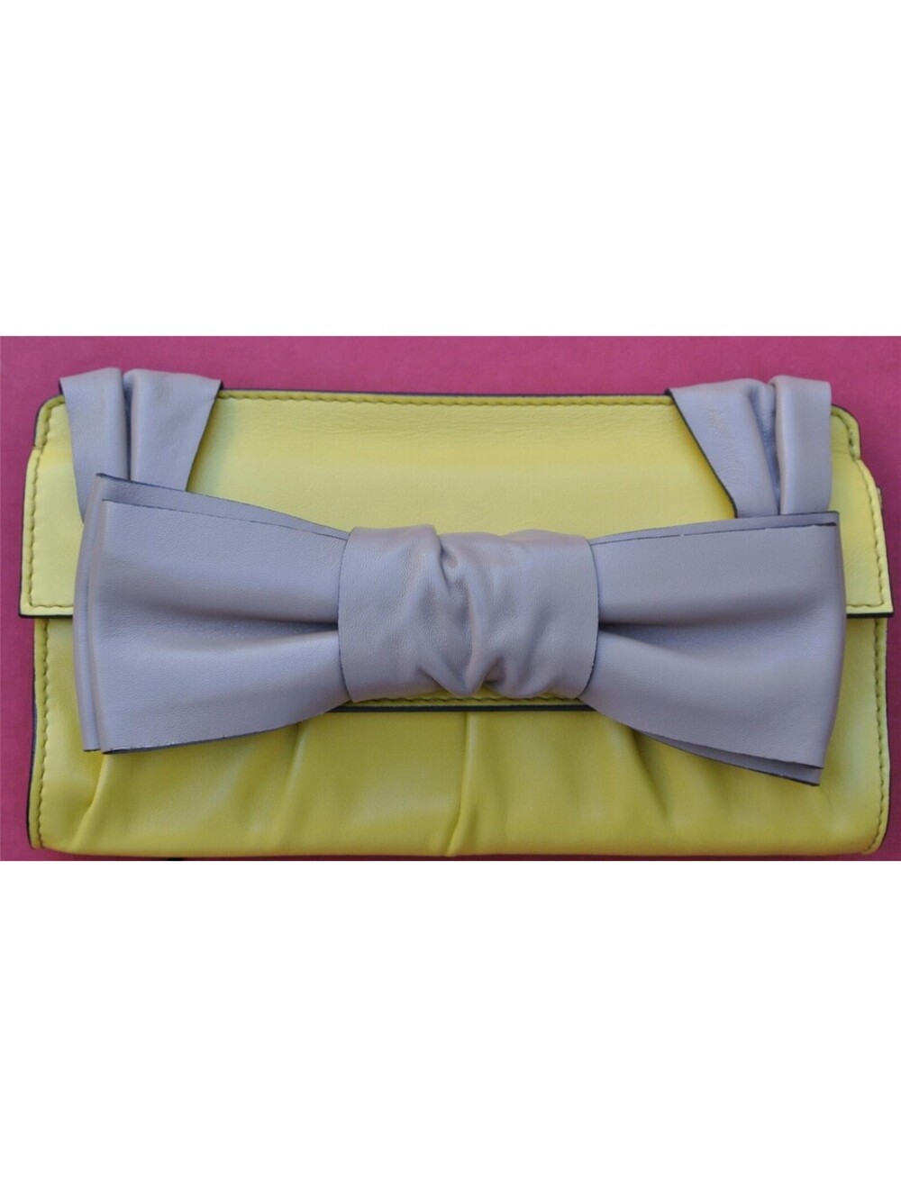 VALENTINO  Large Bow clutch Retail $1,145 NEW